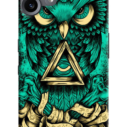 Green Owl CMF by Nothing Phone 2 Pro Hard Case Back Cover by Casekaro
