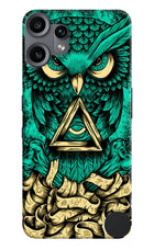 Green Owl CMF by Nothing Phone 2 Pro Hard Case Back Cover by Casekaro
