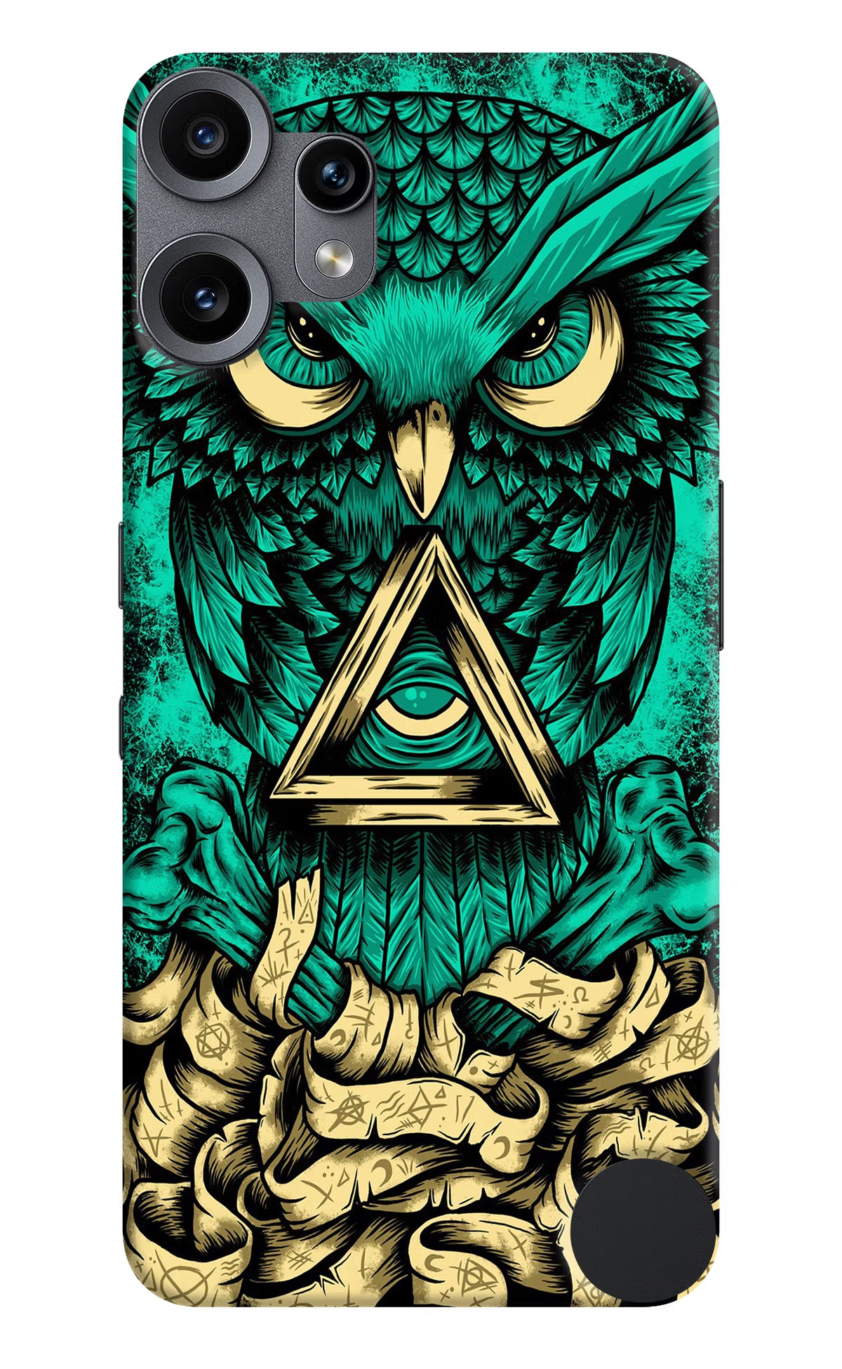 Green Owl CMF by Nothing Phone 2 Pro Back Cover