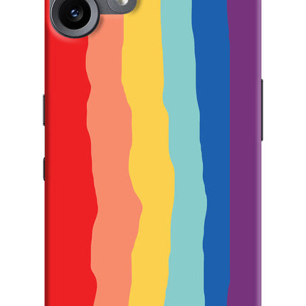 Rainbow CMF by Nothing Phone 2 Pro Hard Case Back Cover by Casekaro