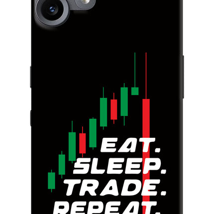 Eat Sleep Trade Repeat CMF by Nothing Phone 2 Pro Hard Case Back Cover by Casekaro