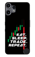 Eat Sleep Trade Repeat CMF by Nothing Phone 2 Pro Hard Case Back Cover by Casekaro