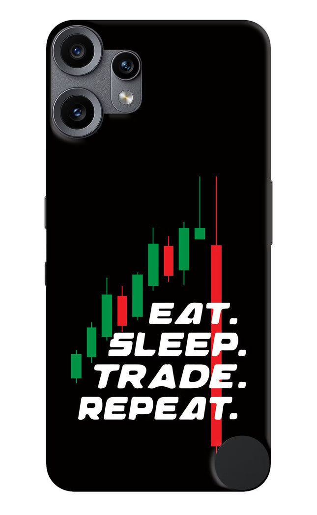 Eat Sleep Trade Repeat CMF by Nothing Phone 2 Pro Hard Case Back Cover by Casekaro