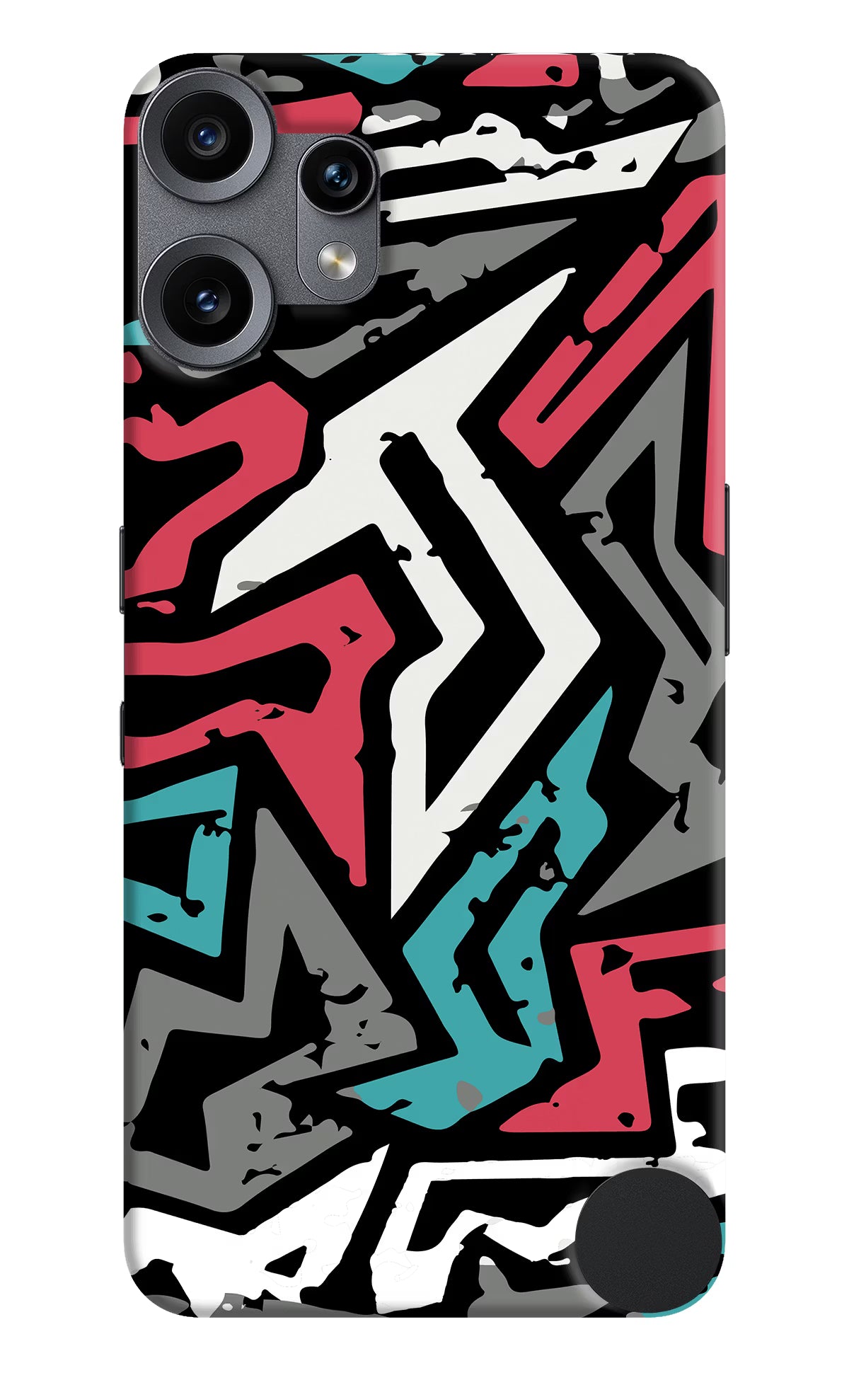 Geometric Graffiti CMF by Nothing Phone 2 Pro Back Cover