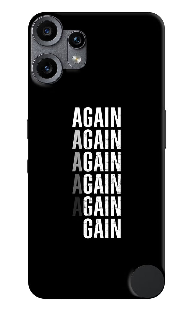 Again Again Gain CMF by Nothing Phone 2 Pro Hard Case Back Cover by Casekaro