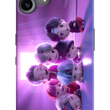 BTS Chibi CMF by Nothing Phone 2 Pro Hard Case Back Cover by Casekaro