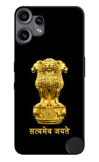 Satyamev Jayate Golden CMF by Nothing Phone 2 Pro Hard Case Back Cover by Casekaro