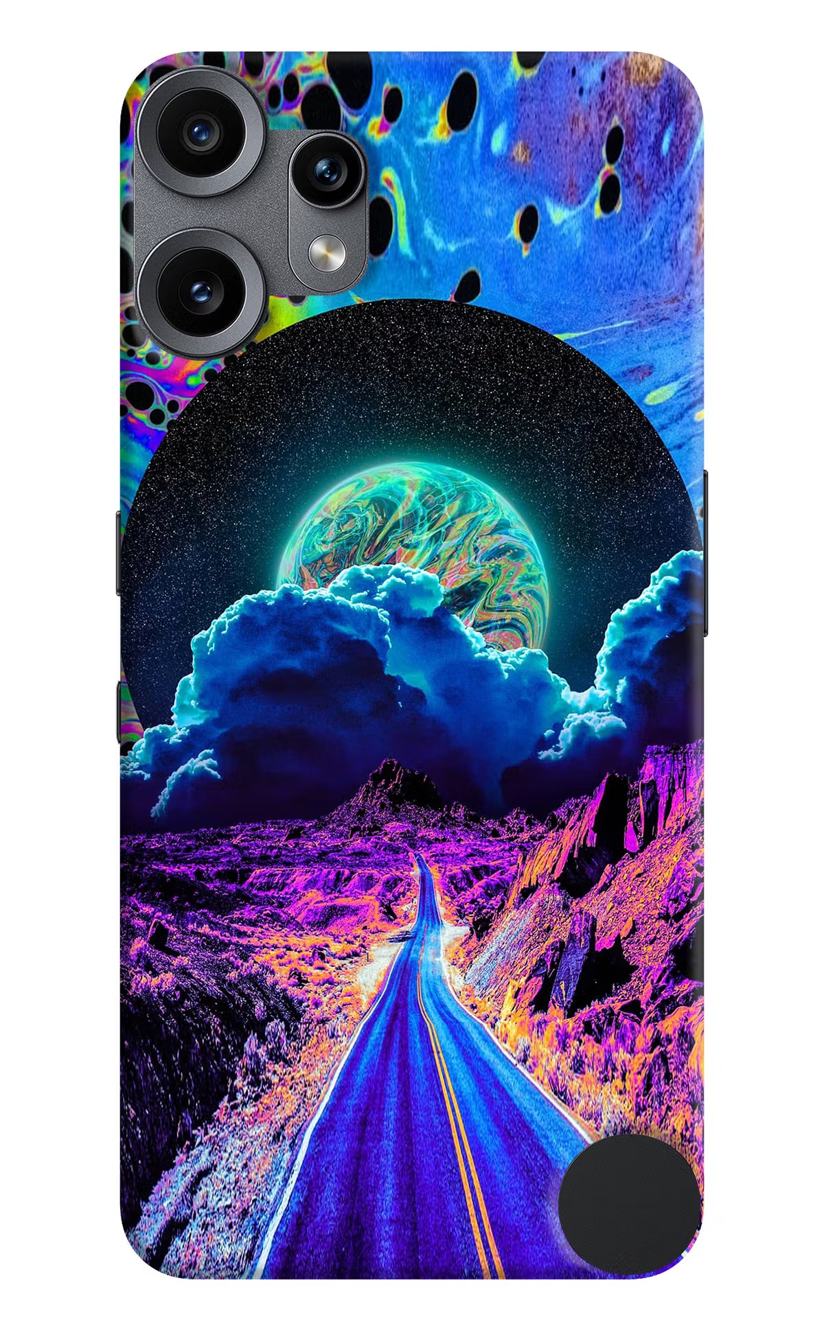 Psychedelic Painting CMF by Nothing Phone 2 Pro Back Cover