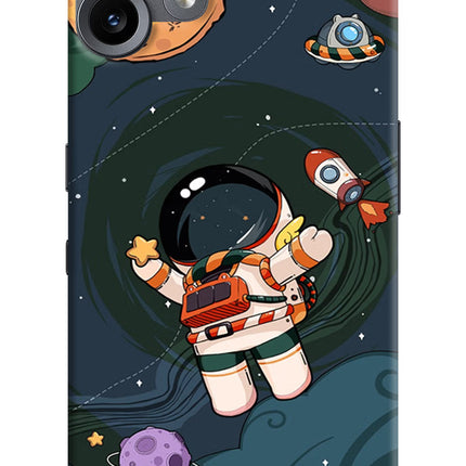 Cartoon Astronaut CMF by Nothing Phone 2 Pro Hard Case Back Cover by Casekaro