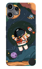 Cartoon Astronaut CMF by Nothing Phone 2 Pro Hard Case Back Cover by Casekaro