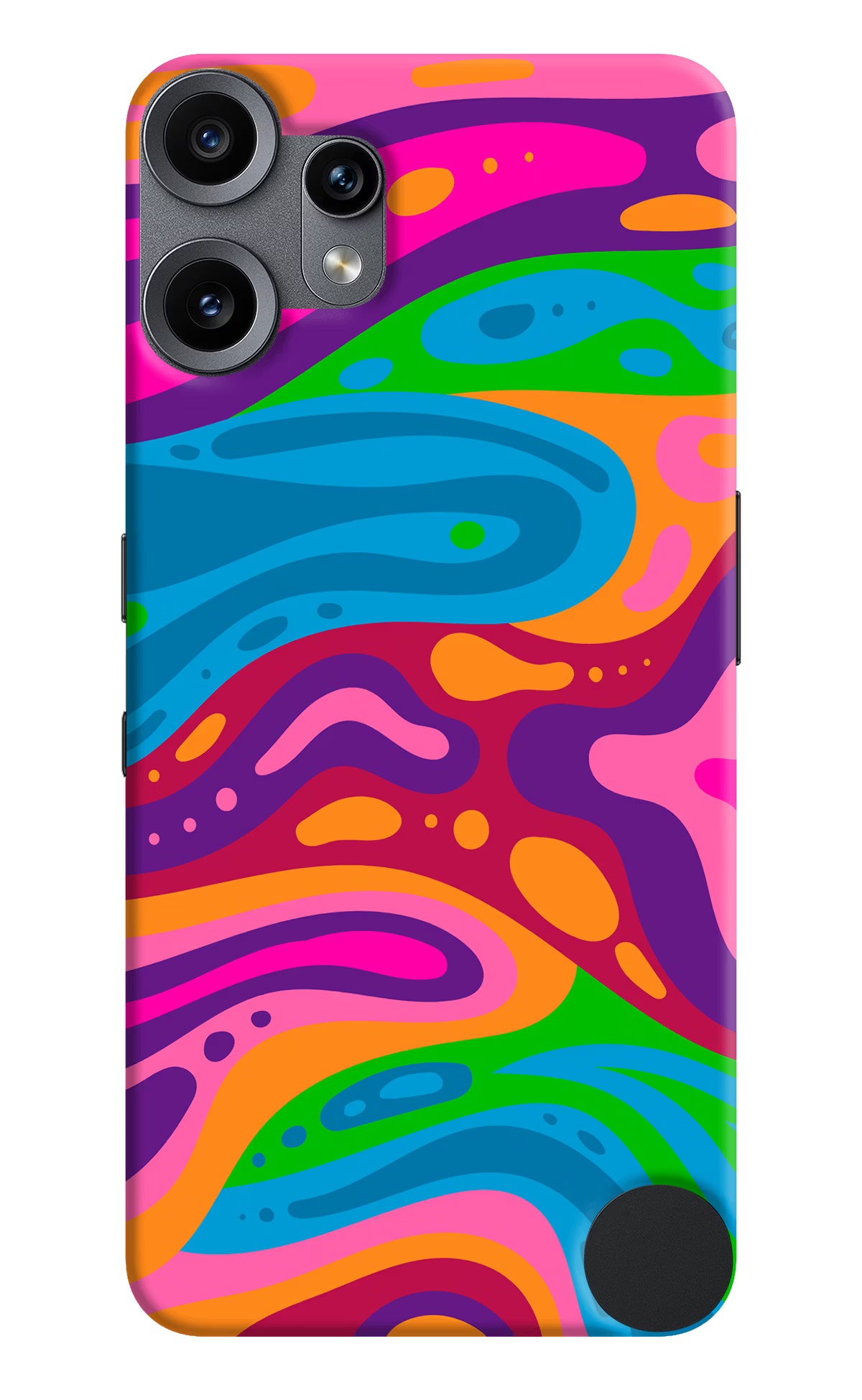 Trippy Pattern CMF by Nothing Phone 2 Pro Back Cover