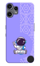 Cute Astronaut Chilling CMF by Nothing Phone 2 Pro Hard Case Back Cover by Casekaro