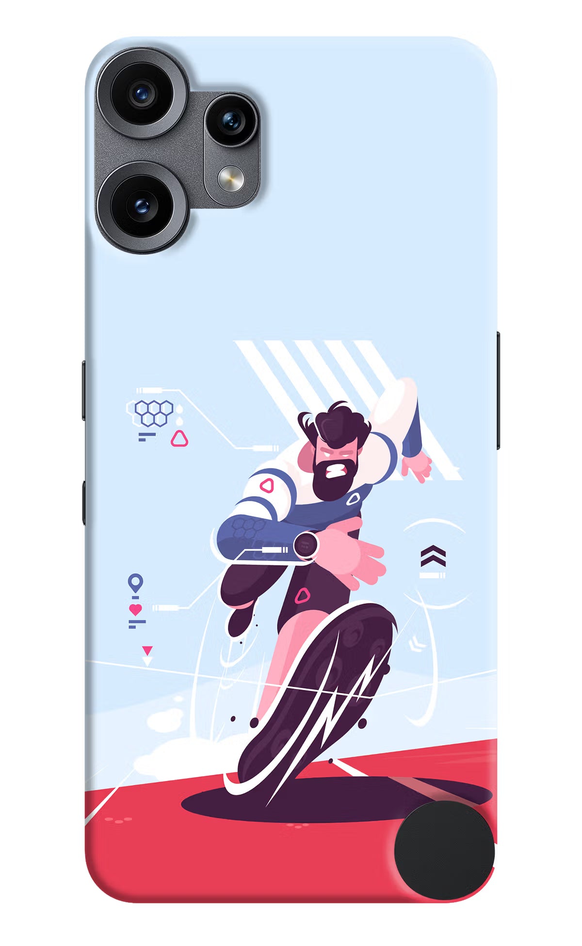 Run Pro CMF by Nothing Phone 2 Pro Back Cover