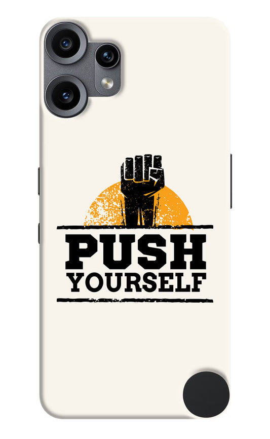 Push Yourself CMF by Nothing Phone 2 Pro Back Cover