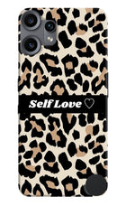 Leopard Print Self Love CMF by Nothing Phone 2 Pro Hard Case Back Cover by Casekaro
