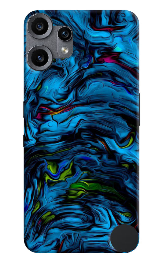 Dark Blue Abstract CMF by Nothing Phone 2 Pro Back Cover