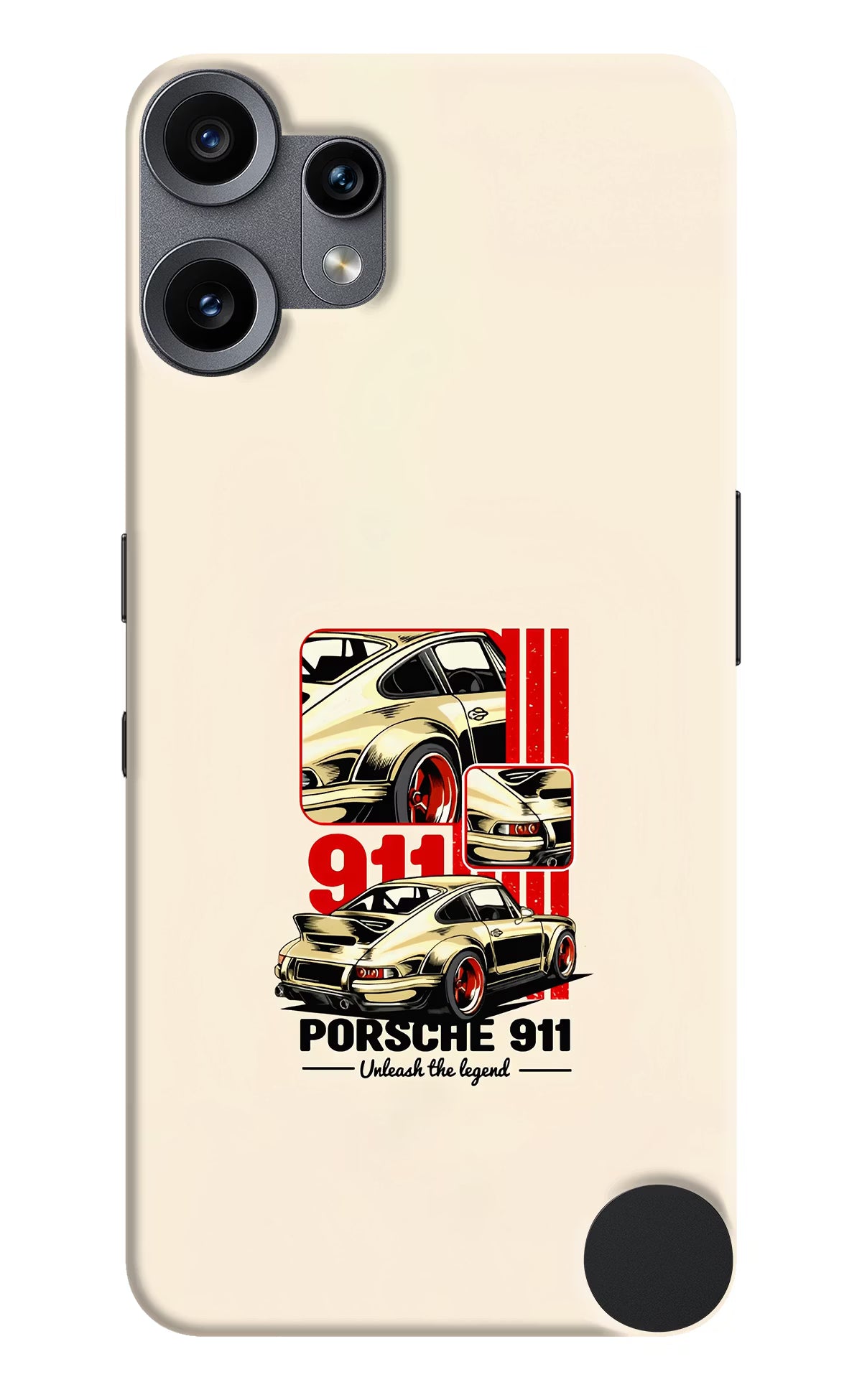 Classic Porsche 911 CMF by Nothing Phone 2 Pro Back Cover