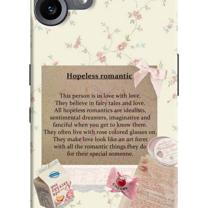 Hopeless Romantic CMF by Nothing Phone 2 Pro Hard Case Back Cover by Casekaro