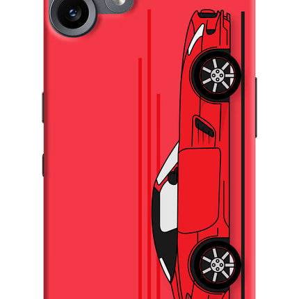 Red Velocity CMF by Nothing Phone 2 Pro Hard Case Back Cover by Casekaro