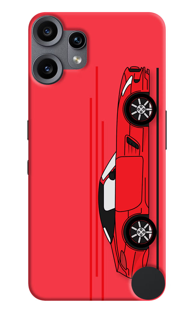 Red Velocity CMF by Nothing Phone 2 Pro Hard Case Back Cover by Casekaro