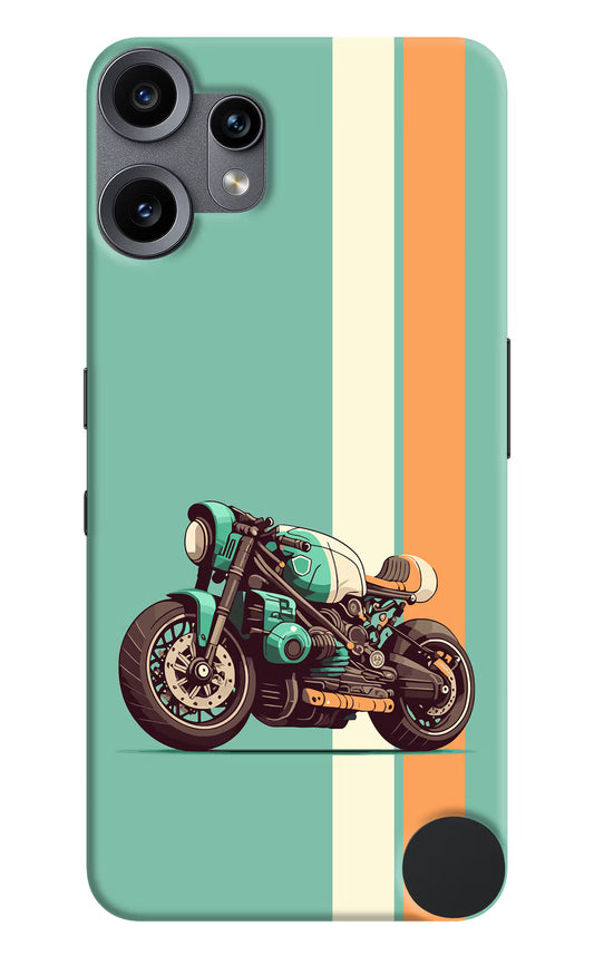 Striped Moto Drift CMF by Nothing Phone 2 Pro Back Cover