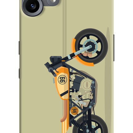 Vertical Speedster CMF by Nothing Phone 2 Pro Hard Case Back Cover by Casekaro