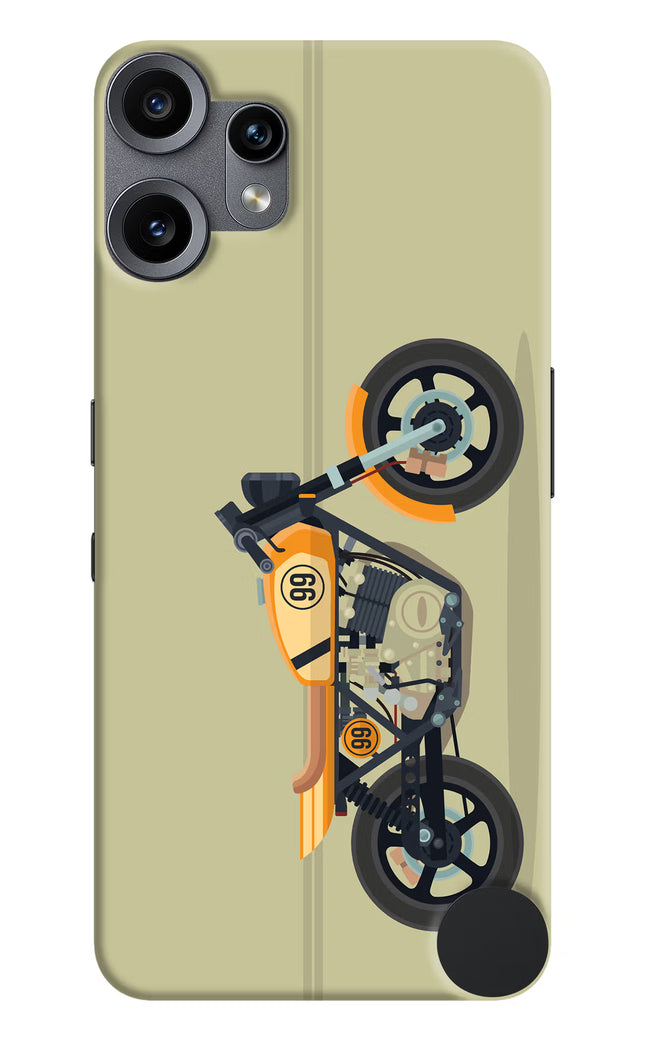 Vertical Speedster CMF by Nothing Phone 2 Pro Hard Case Back Cover by Casekaro