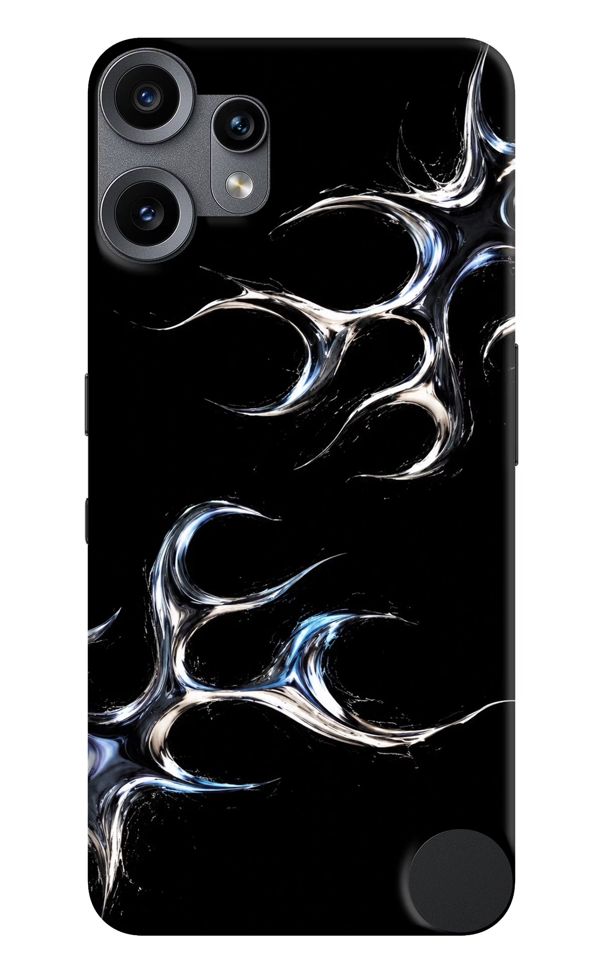 Chrome Tribal CMF by Nothing Phone 2 Pro Hard Case Back Cover by Casekaro