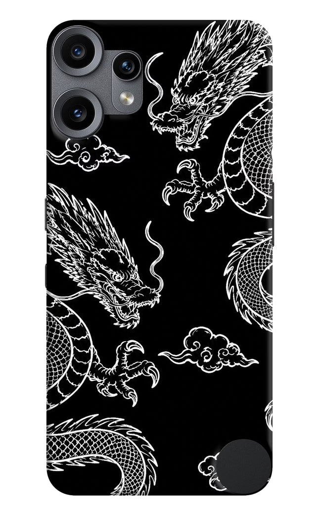 Twin Dragons CMF by Nothing Phone 2 Pro Hard Case Back Cover by Casekaro