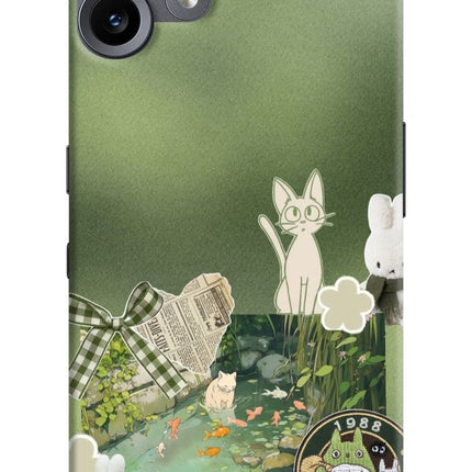 Aesthetic anime CMF by Nothing Phone 2 Pro Hard Case Back Cover by Casekaro