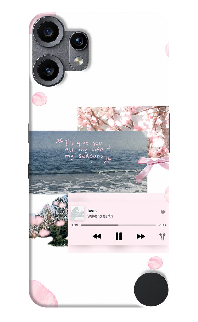 Wave to earth CMF by Nothing Phone 2 Pro Hard Case Back Cover by Casekaro