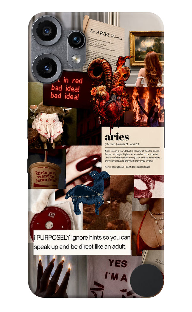 Zodiac Aries CMF by Nothing Phone 2 Pro Hard Case Back Cover by Casekaro