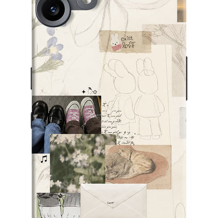 Soft Aesthetic CMF by Nothing Phone 2 Pro Hard Case Back Cover by Casekaro