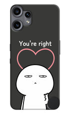 You're Right CMF by Nothing Phone 2 Pro Hard Case Back Cover by Casekaro