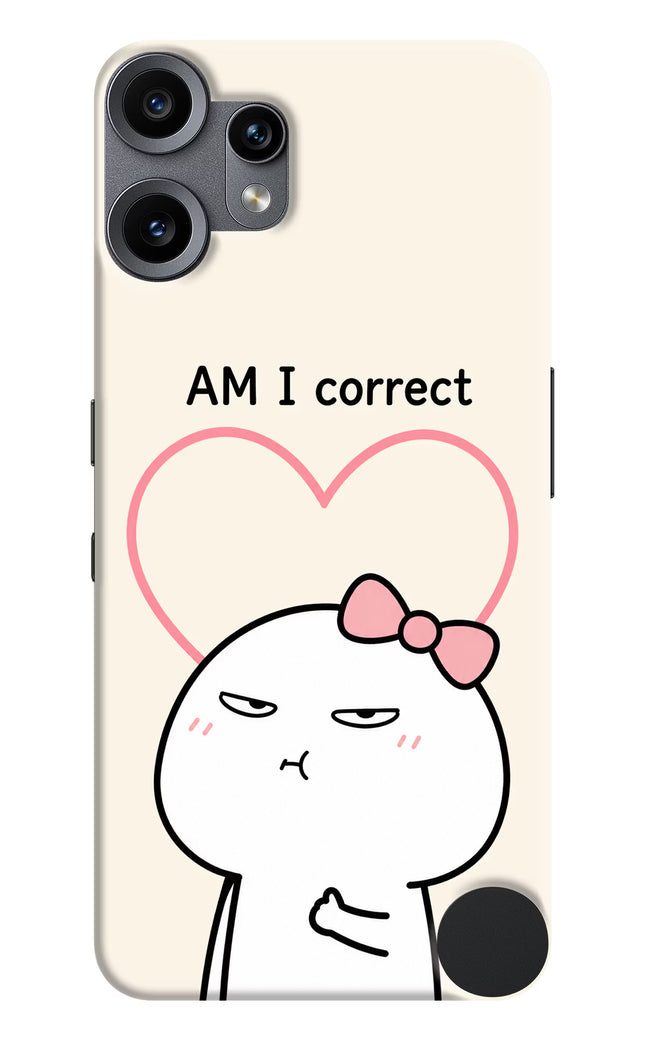 Always Right CMF by Nothing Phone 2 Pro Hard Case Back Cover by Casekaro