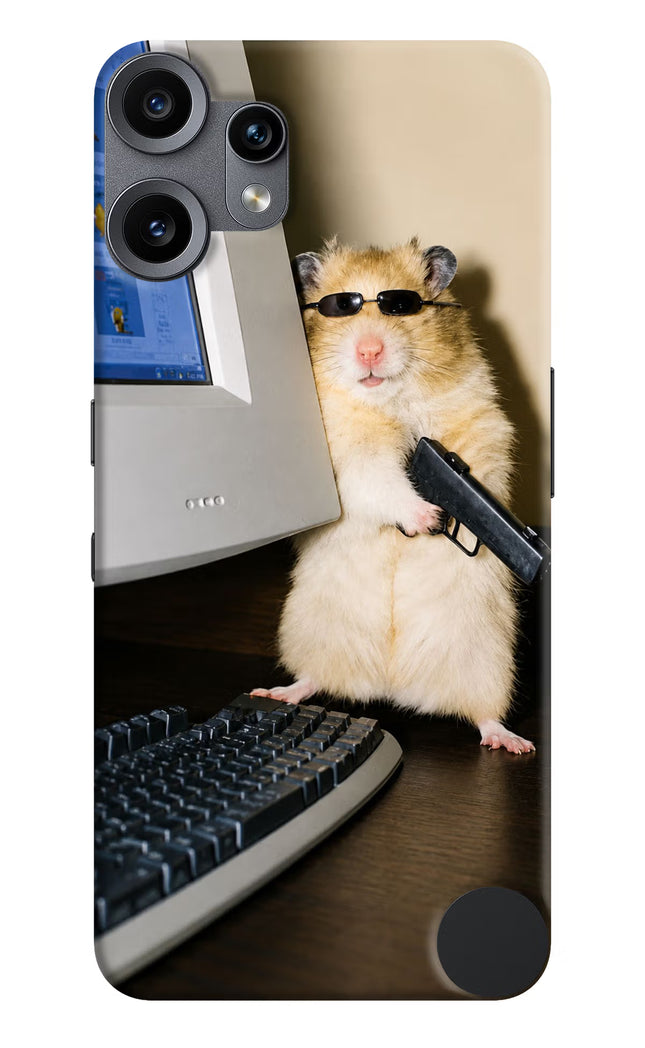 Hacker Hamster CMF by Nothing Phone 2 Pro Hard Case Back Cover by Casekaro
