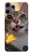 Silly Cat Call CMF by Nothing Phone 2 Pro Hard Case Back Cover by Casekaro