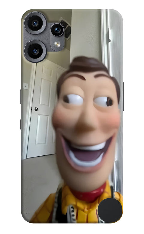 Side Eye Woody CMF by Nothing Phone 2 Pro Back Cover