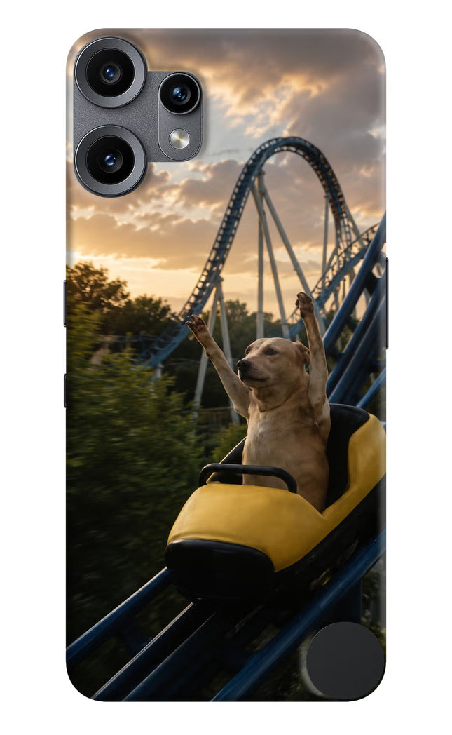 Rollercoaster Dog CMF by Nothing Phone 2 Pro Hard Case Back Cover by Casekaro
