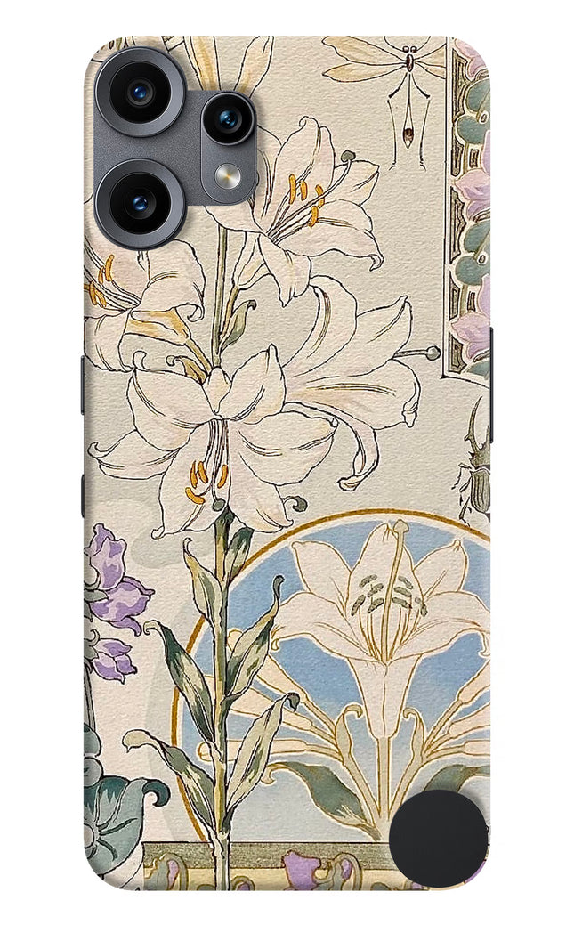 White Lily CMF by Nothing Phone 2 Pro Hard Case Back Cover by Casekaro