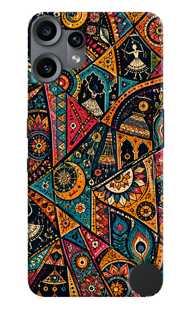 Folk Print CMF by Nothing Phone 2 Pro Hard Case Back Cover by Casekaro