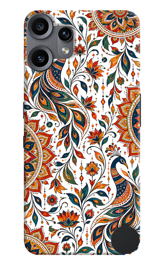 White Mayura CMF by Nothing Phone 2 Pro Hard Case Back Cover by Casekaro