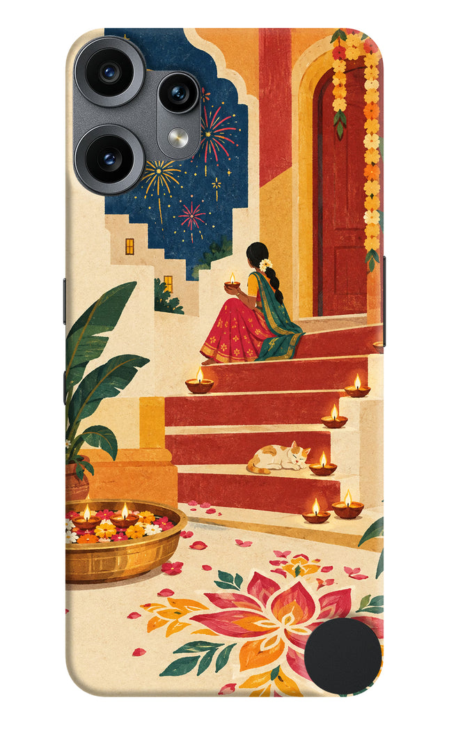 Diwali Rangoli CMF by Nothing Phone 2 Pro Hard Case Back Cover by Casekaro