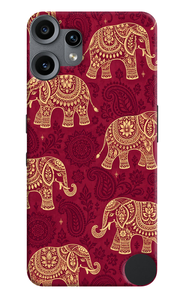 Maroon Elephant CMF by Nothing Phone 2 Pro Hard Case Back Cover by Casekaro