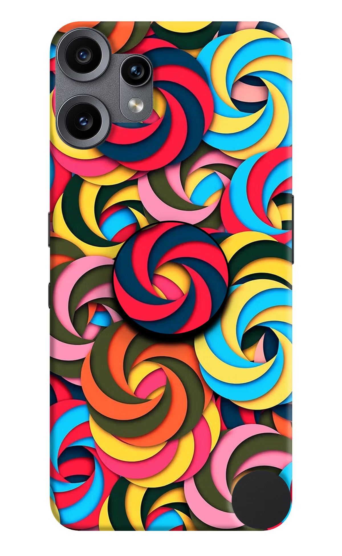 Spiral Pattern CMF by Nothing Phone 2 Pro Pop Case