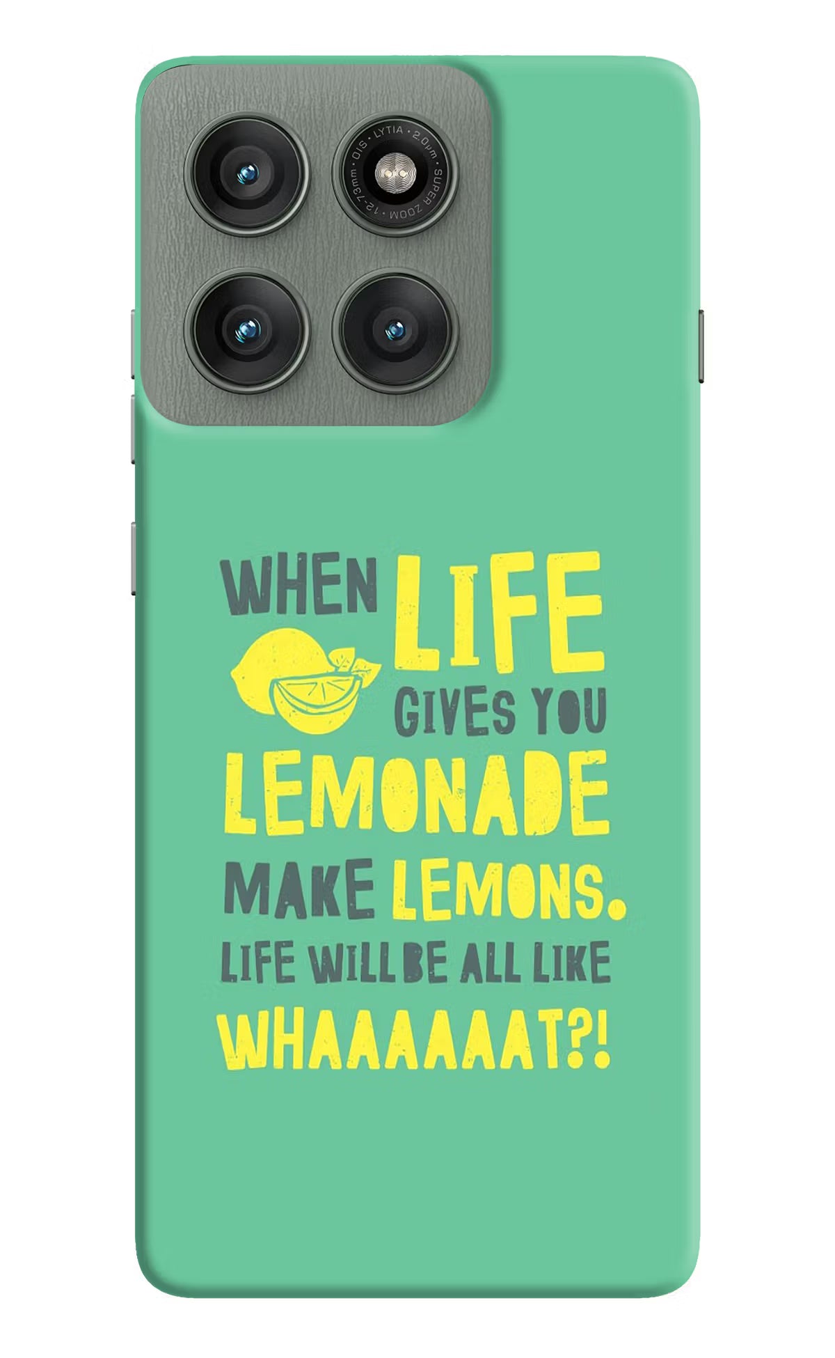 Quote Moto Edge 60 Pro Hard Case Back Cover by Casekaro