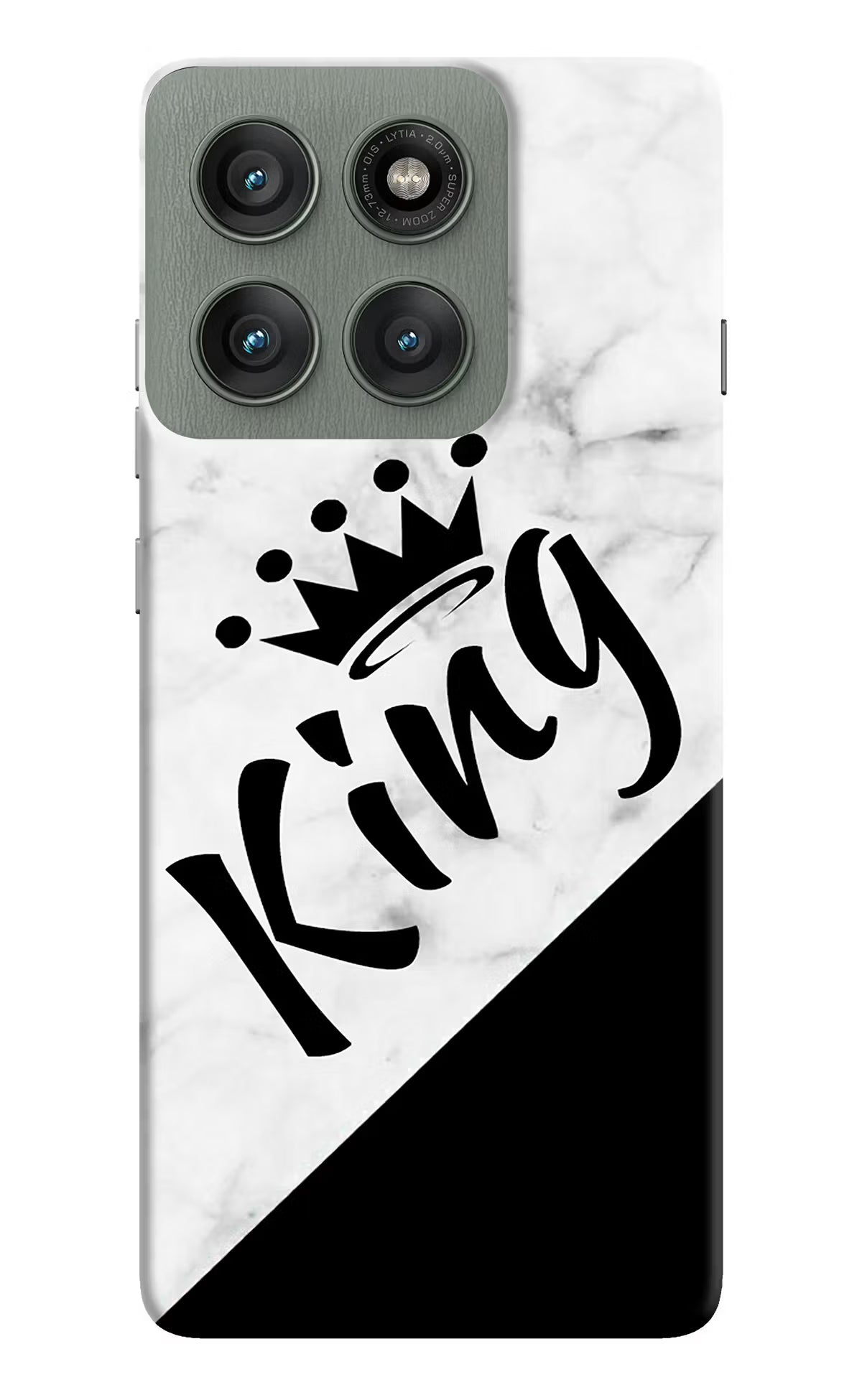 King Moto Edge 60 Pro Hard Case Back Cover by Casekaro