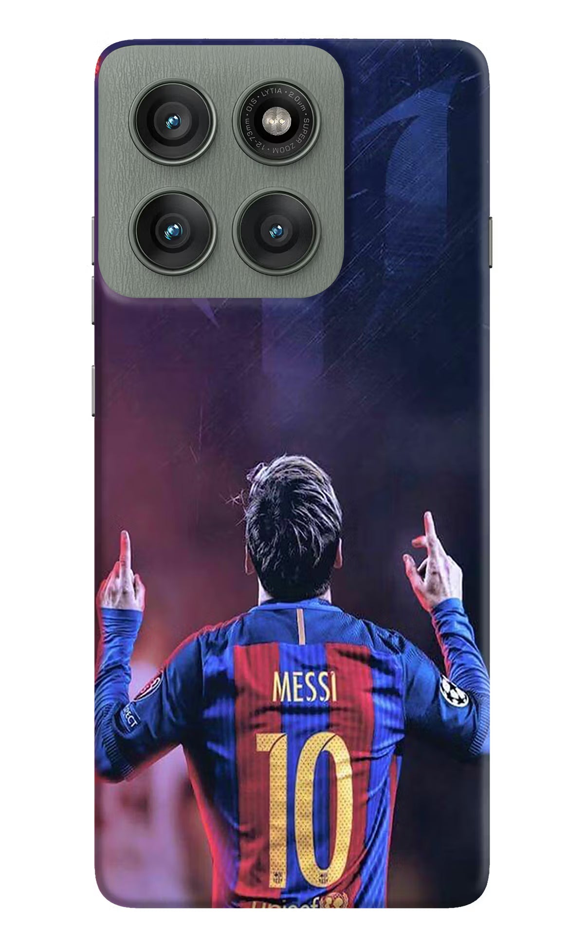 Messi Moto Edge 60 Pro Hard Case Back Cover by Casekaro