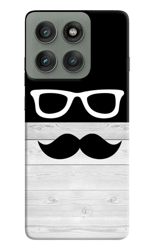 Mustache Moto Edge 60 Pro Hard Case Back Cover by Casekaro