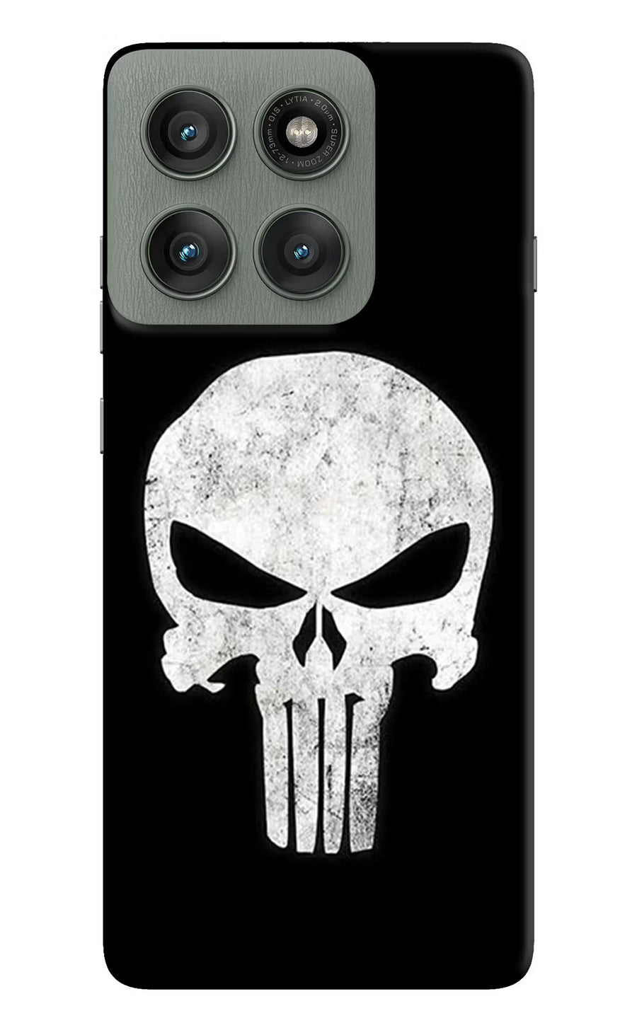 Punisher Skull Moto Edge 60 Pro Back Cover, Hard case